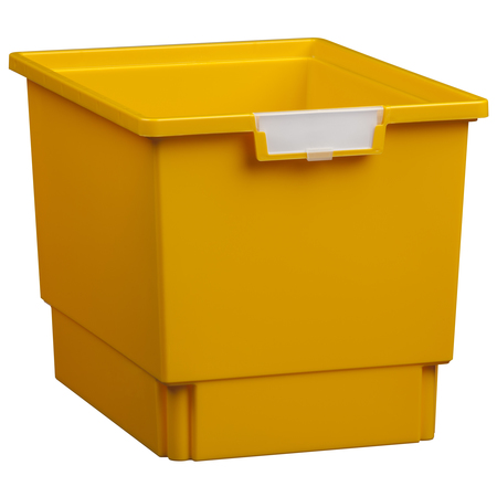 Storsystem Bin, Tray, Tote, Yellow, High Impact Polystyrene, 12.25 in W, 12 in H CE1954PY1